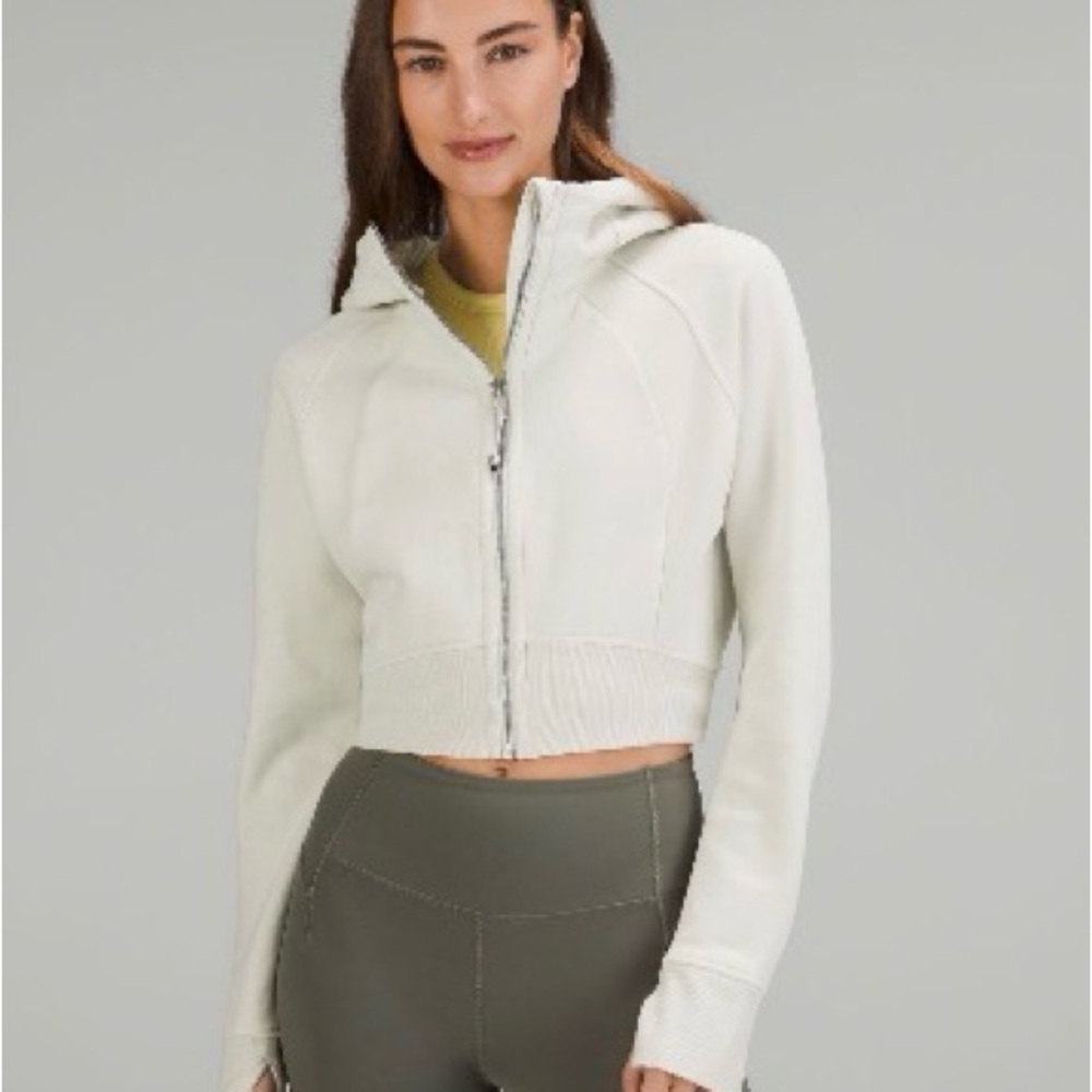 Lululemon Scuba Full-Zip Cropped hoodie